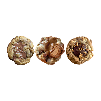 Box de 3 cookies