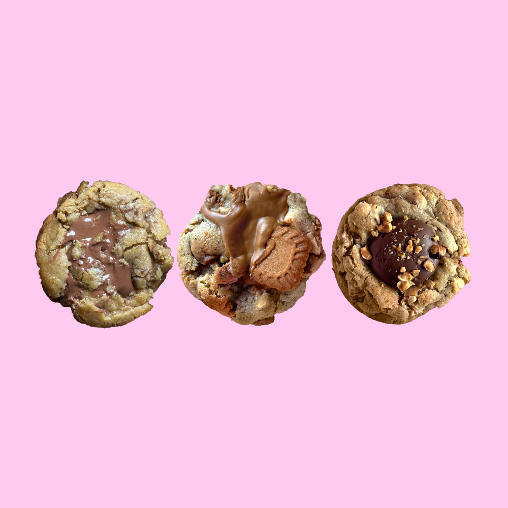 Box de 3 cookies